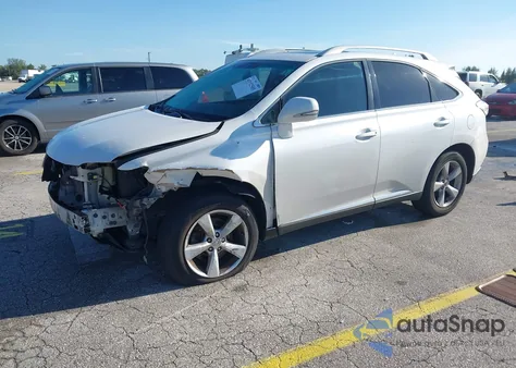 2012 Lexus Rx 350 z USA, uszkodzony, nr VIN 2T2ZK1BA0CC070925